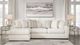 Signature Design by Ashley® Chessington 2-Piece Ivory Left-Arm Facing Sectional and Chaise-3