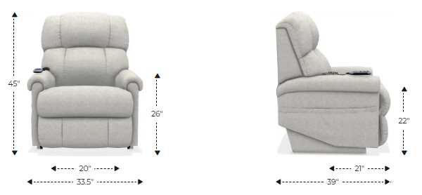 La-Z-Boy® Pinnacle Platinum Java Power Lift Recliner-2
