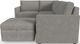 Flex by Flexsteel® 4-Piece Pebble 4-Seat Sectional with Storage Ottoman-3