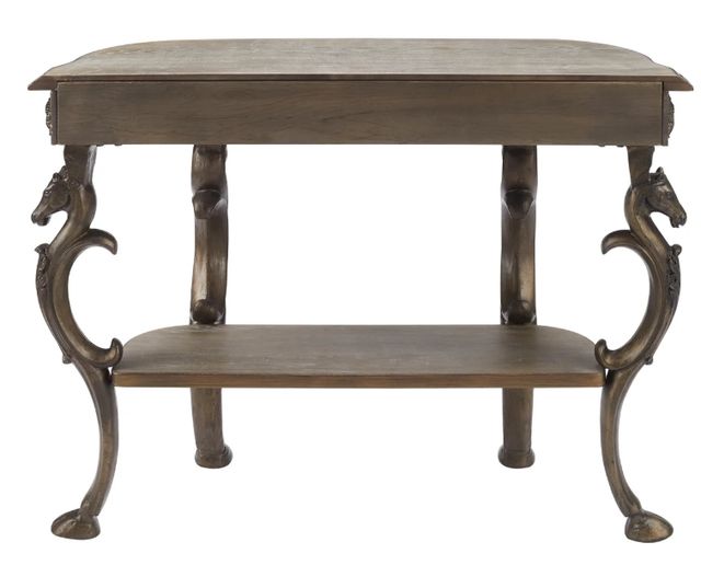 Powell® Flicka Pewter Console Table-3