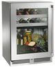 Perlick® Marine Signature Series Stainless Steel 24" Dual Zone Beverage Center-0