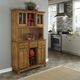 homestyles® Buffet Of Buffets Brown Server with Hutch-1