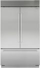 Sub-Zero® Classic 48" 28.9 Cu. Ft. Stainless Steel Smart French Door Refrigerator-0