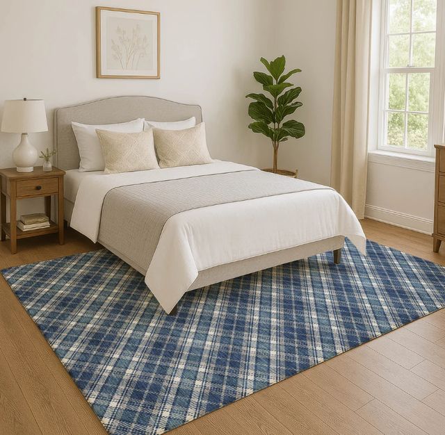 Dalyn™ Rug Company Soft Essentials SE3 Navy 5'x8' Area Rug-1