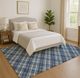 Dalyn™ Rug Company Soft Essentials SE3 Navy 5'x8' Area Rug-1