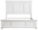 Homelegance® Mackinac White Queen Panel Bed-3
