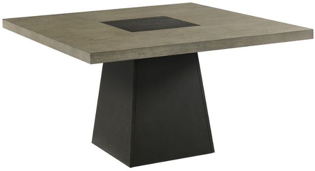 Elements International Jemma 7-Piece Beige/Espresso Dining Table Set-1