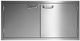 LYNX® Sedona 42" Stainless Steel Double Access Doors-0