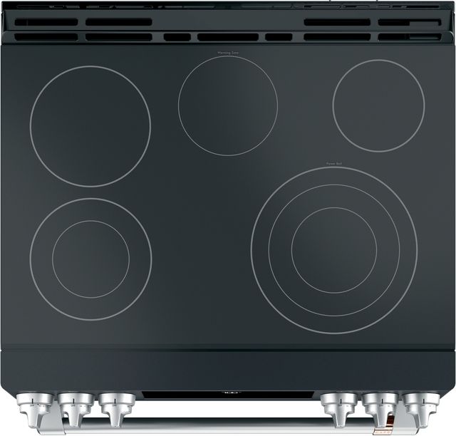 Café™ 30" Matte Black Slide In Electric Range-3