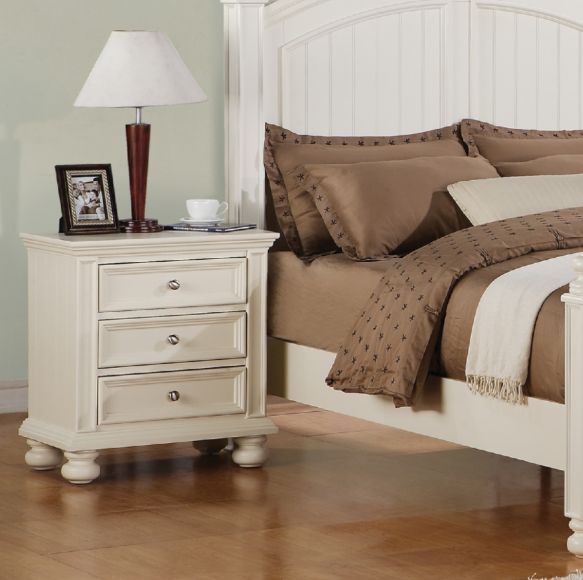 Winners Only® Cape Cod Eggshell White Nightstand-2