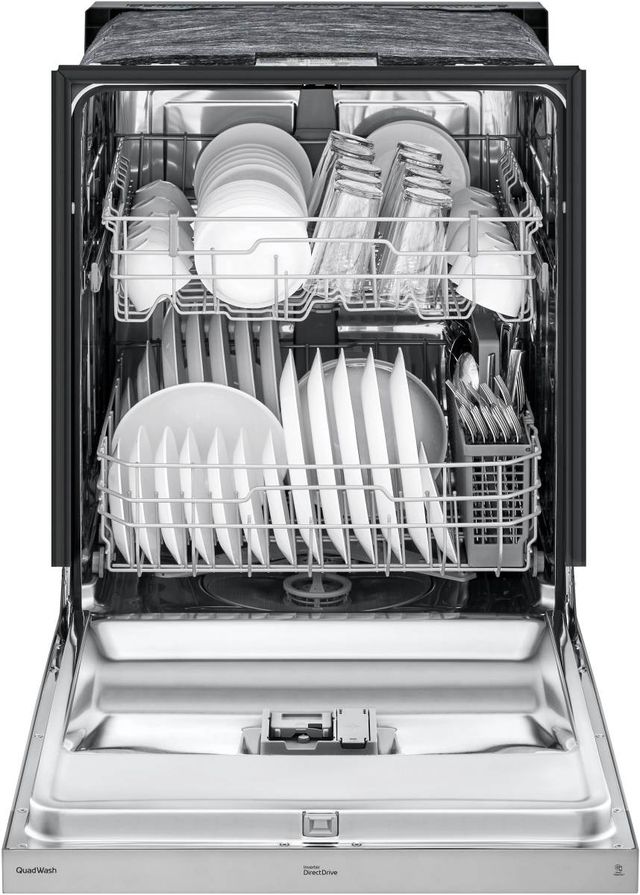LG 24" Stainless Steel Built In QuadWash™ Dishwasher-1