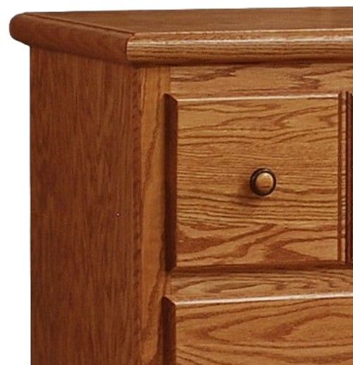 Wolfcraft Furniture Vintage Brown 2-Drawer Nightstand-2