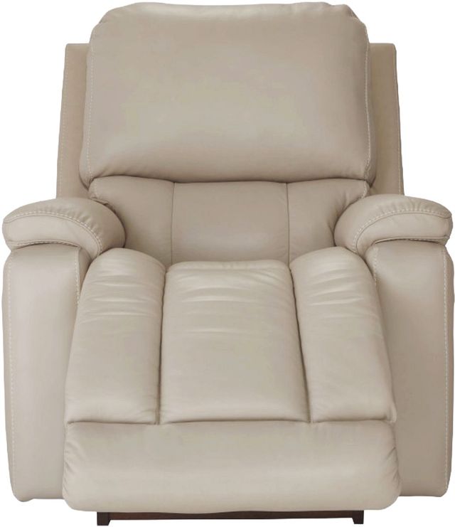 La-Z-Boy® Greyson Ice Leather Manual Rocking Recliner-3