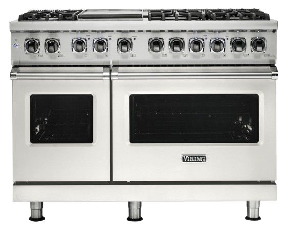 Viking® 48" Pure White Pro Style Dual Fuel Range