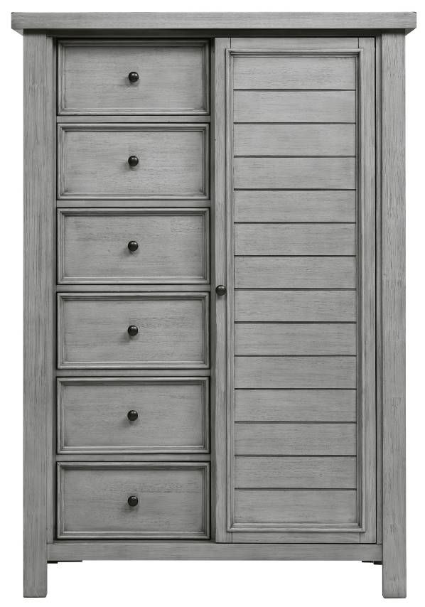 Homelegance® Logandale Antique Gray Wardrobe-2