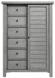 Homelegance® Logandale Antique Gray Wardrobe-2