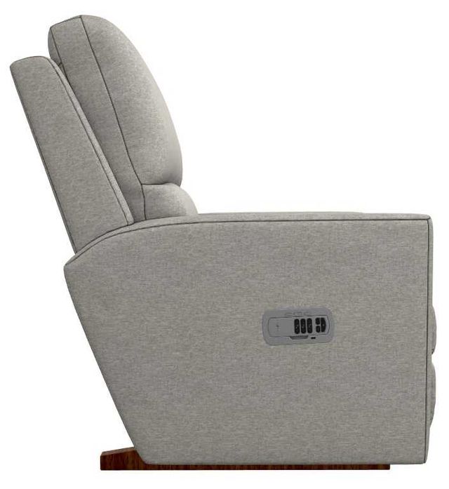 La-Z-Boy® Wynne Fog Power Rocking Recliner with Headrest and Lumbar-3