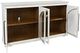 Jofran Inc. Archdale Antique White 4-Door Gothic Arch Accent Cabinet-4
