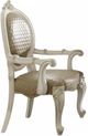 ACME Furniture Versailles Bone White Dining Arm Chair-0