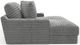 Jackson Furniture Comfrey 2-Piece Moonstruck Double Wide Chaise Sectional-2
