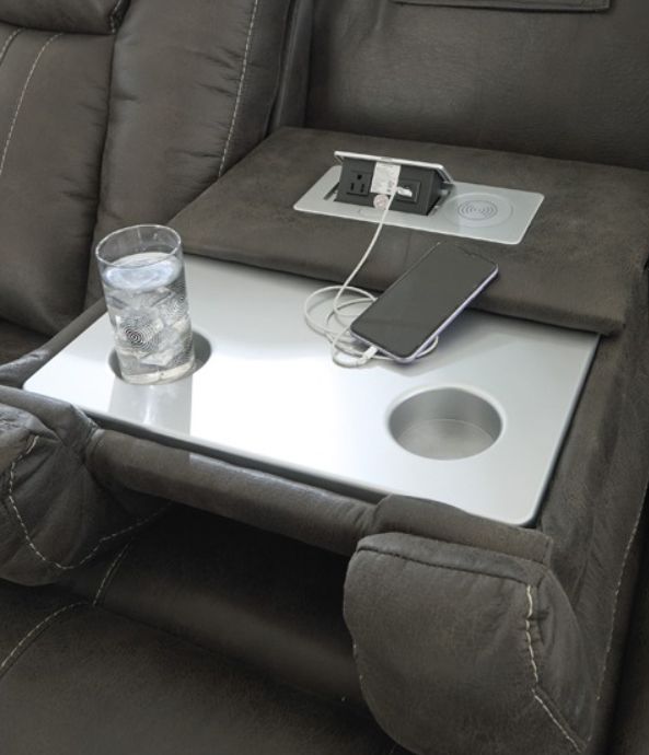 American Wholesale Furniture Transformer Iron Power Reclining Sofa-2