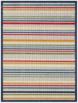 Ivory/Multi Stripes