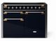 AGA Elise 48" Gloss Black Freestanding Induction Range -0