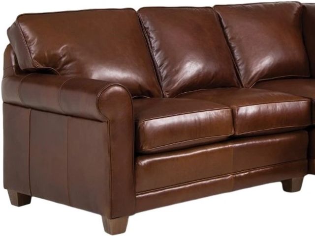 Smith Brothers Customizable 366 2-Piece Leather Sectional-1