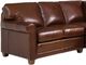 Smith Brothers Customizable 366 2-Piece Leather Sectional-1