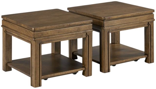England Furniture Nicolette Brown Bunching Cocktail Table-0