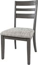Jofran Inc. Altamonte Brushed Gray Ladderback Chair-2