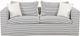 TOV Furniture Salty Black Stripes Fabric Indoor/Outdoor Sofa-3