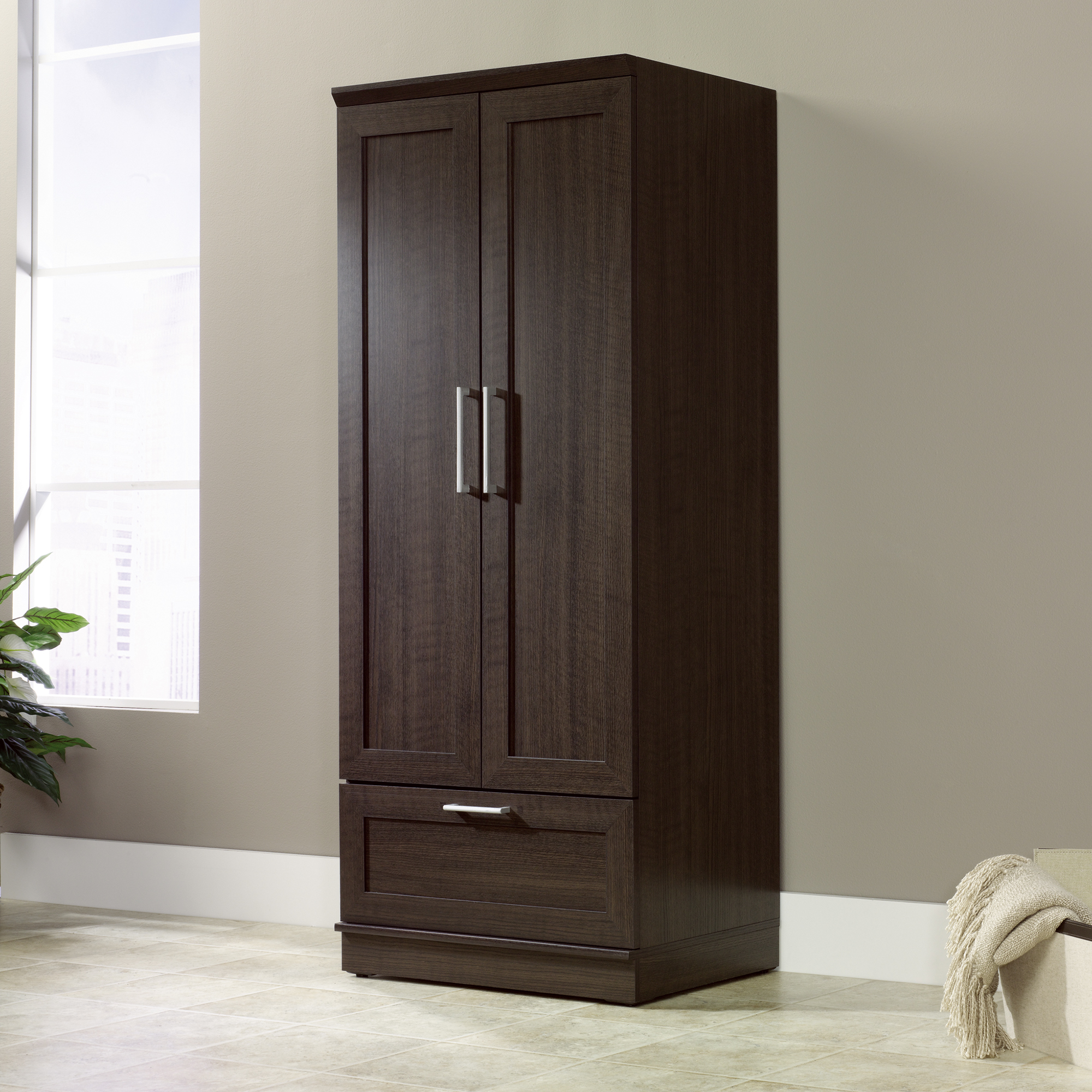 Sauder Homeplus Dakota Oak Storage Cabinet - Thumbnail 4