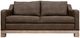 International Furniture Direct Samba Dark Chocolate Loveseat-1