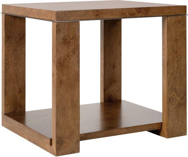 Hooker® Furniture Melange Mulholland Golden Brown End Table-0