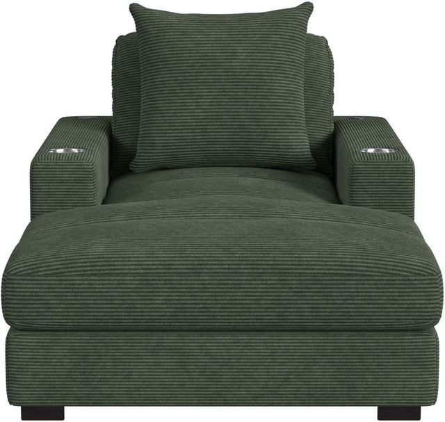 Elements International Arizona Steno Olive Chaise-2