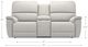 La-Z-Boy® Norris Shitake Leather Power Reclining Loveseat with Headrest and Console-5