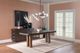 Modus Furniture Mataranka Bistre Dining Table with Brushed Gold Base-1