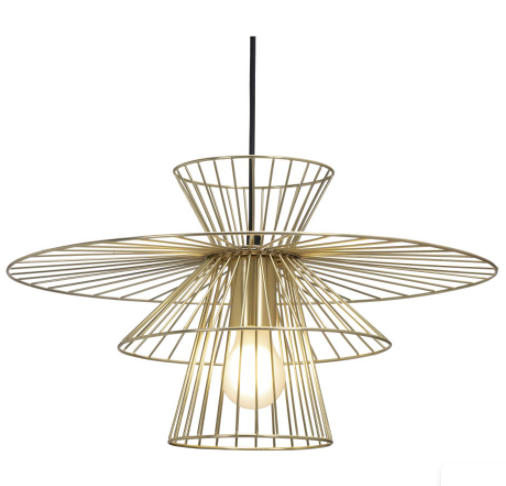 Zuo® Modern Azzi Gold Ceiling Lamp-0