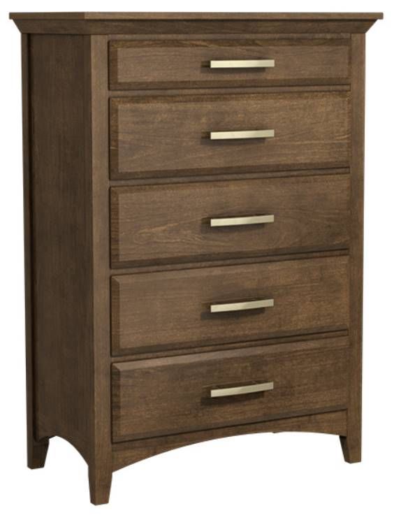 Country View Woodworking Windham 40'' Sap Cherry Chest-0