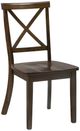 Jofran Inc. Richmond Cherry X-Back Dining Side Chair-0