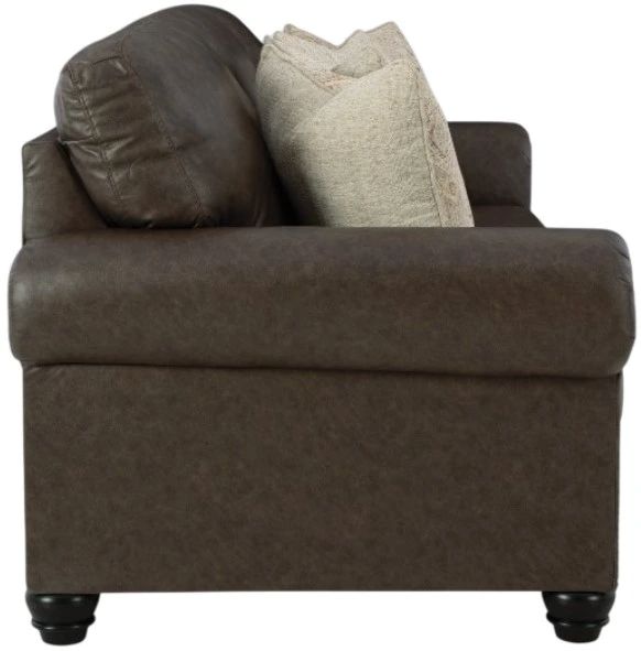 Benchcraft® Roxmere Umber Queen Sofa Sleeper-2