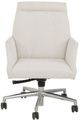 Fairfield® Customizable Uhura Executive Desk Chair with Polished Nickel Base-1