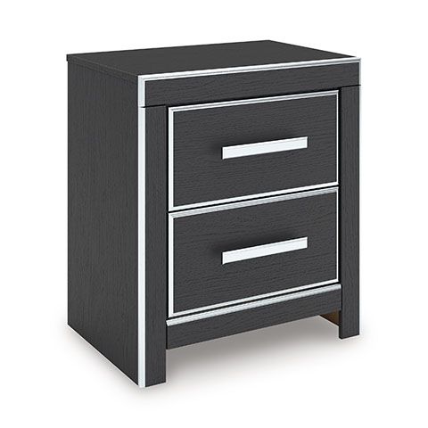Signature Design by Ashley® Zuraleus Black Nightstand-0