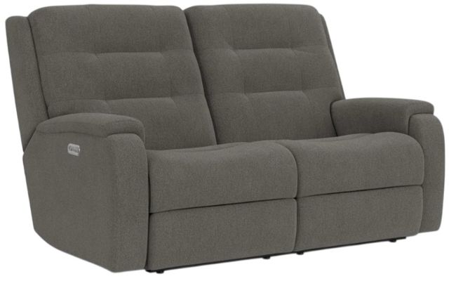 Flexsteel® Customizable Arlo Power Reclining Loveseat with Power Headrests-3