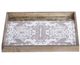 A & B Home Champagne Square Accent Mirrored Tray-1