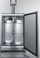 Summit Commerical® 6.04 Cu. Ft. Stainless Steel Built In Outdoor Kegerator-3