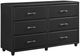 Homelegance® Lorenzi Black Dresser-0