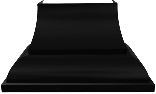 Vent-A-Hood® Designer Series 54" Black Wall Mounted Range Hood-0