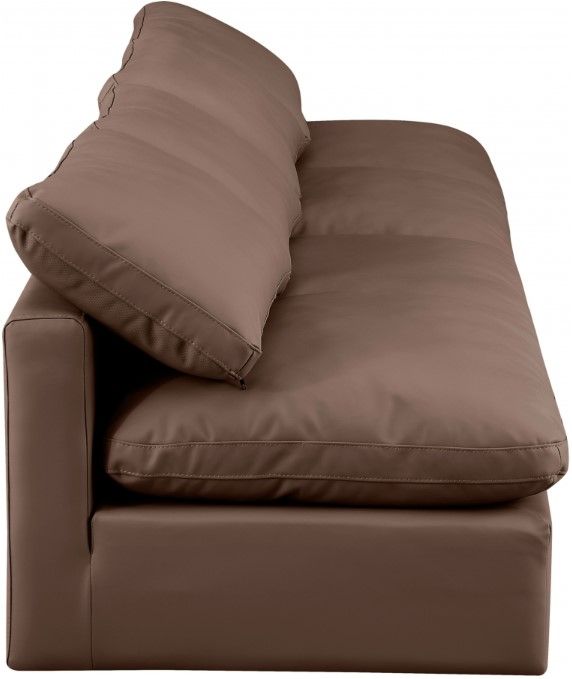 Meridian Furniture Indulge 4-Piece Brown Sofa-2